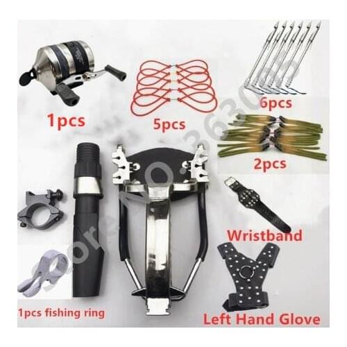 Powerful Slingshot Set Fishing Slingshot Professional Arrow Hunting Slingshot Catapult Outdoor Hunting Catapult With Arrow