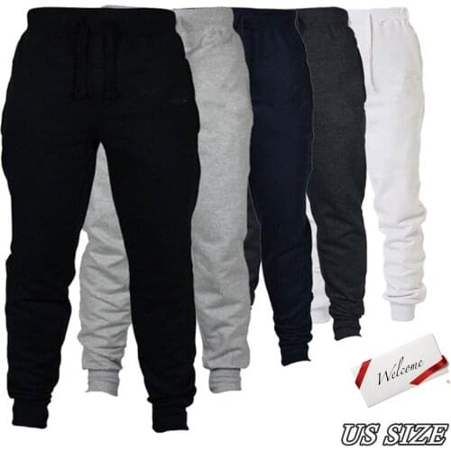 Men Casual pants sort 2020 Sweatpants Solid High Street Trousers Men Joggers Oversize Men'Pants fitness