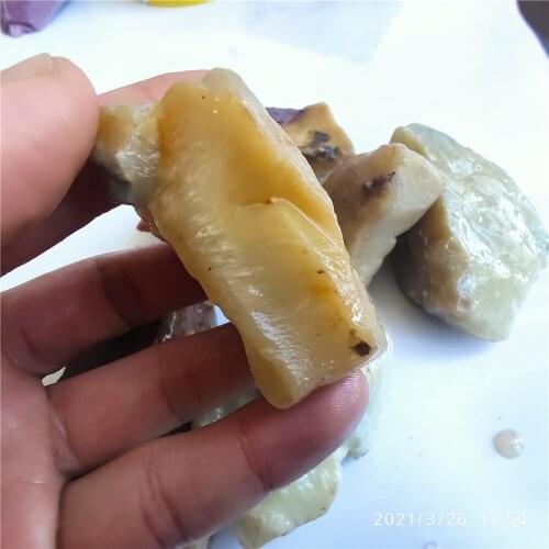 Natural Shoushan Stone Seal Carving Stone Hibiscus Frost Stone Home Aquarium Decoration Stone Mineral Specimen Rough