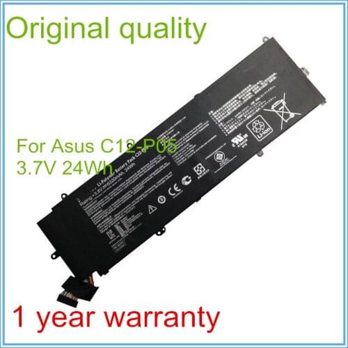 3.8V 24wh original battery for C12-P05 battery Free shipping C12-P05 battery