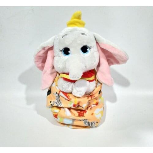 Original Disney Movie Dumbo Plush Toy Cute Elephant Stuffed Dolls 27cm Kawaii Kids Gift