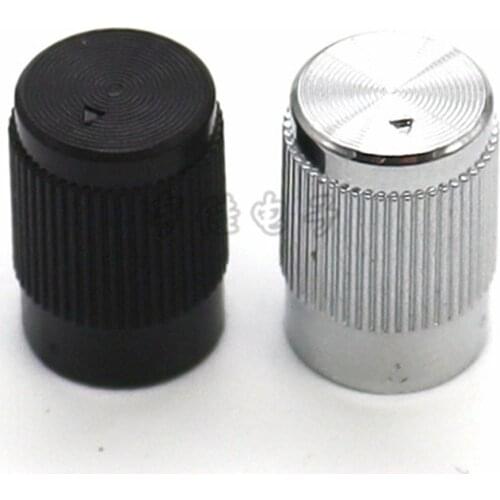 10 Pieces Plastic Flower Shaft Knob Diameter 9.5mm Height 13.5mm Potentiometer Encoder Knob Gear Shaped Inner Hole 6mm