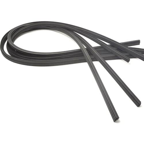 1Pc 28'' / 26'' /24''/22" Car SUV Silicone Rubber Universal Frameless Windshield Wiper Wash Blade Refill Soft Replacement