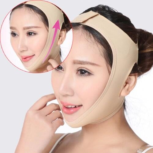 Face V Shaper Facial Slimming Bandage Relaxation Lift Up Belt Shape Lift Reduce Double Chin Face Thining Band Massage face