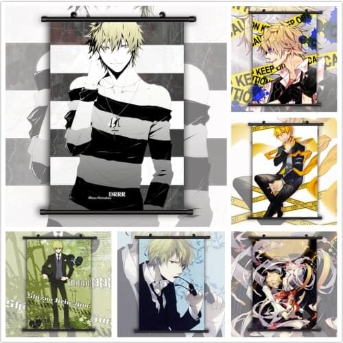 WTQ DURARARA!! Shizuo Heiwajima Anime HD Print Canvas Painting Anime Posters Wall Art Wall Decor Posters Picture Home Decor
