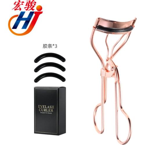 1PCS / silver curly eyelash curler stainless steel eyelash makeup eyelash curler curling eyelash tools lash boxes packaging