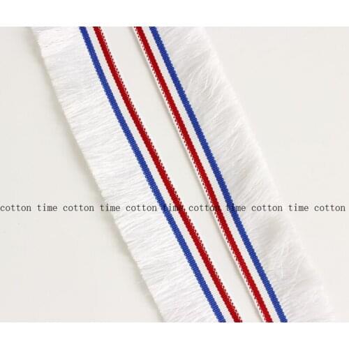5 yards Nautical Fringe Trim 35mm Tassel Webbing Embroidery Ribbon Sewing Accssory Fringed Lace Trim