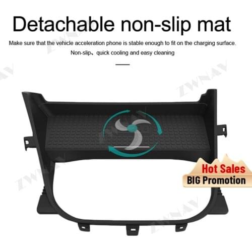 QI car wireleess charger for BMW X3/X4 2014 2015 2016 2017 Intelligent Infrared Fast Wireless Charging Car Phone Holder