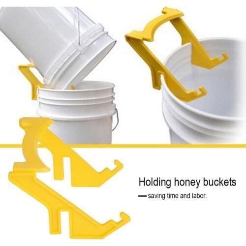 1PCS Plastic Bee Honey Tank Holder Bucket Rack Grip Frame Beekeeping Tools Equipment Barrel Pail Ring Clipper Handle Lifting