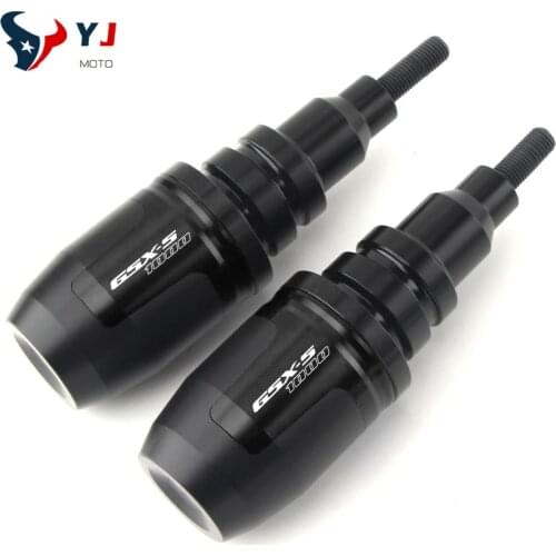 For SUZUKI GSX-S1000 GSX-S1000F GSXS1000 Motorcycle CNC Falling Protection Frame Slider Fairing Guard Crash Pad Protector Black