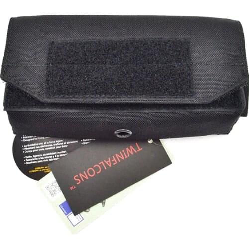 TwinFalcons Tactical MOLLE Shotgun Shell Ammo Pouch CORDURA Modular Combat Hunting Camping Tactical Hike Outdoor TW-M011