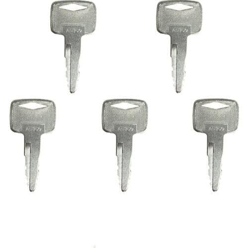 5 Pcs A5160 Ignition Key For Mitsubishi Caterpillar F G Series Forklift 91A07-01910 Lift Truck Free Shipping