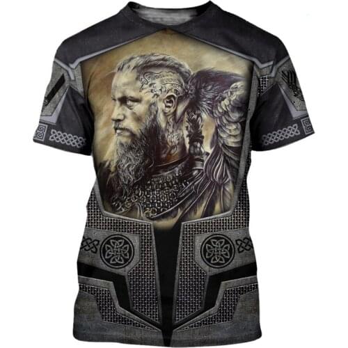 CLOOCL Beautiful Viking God 3D All Over Print Men T Shirt Harajuku Fashion Short Sleeve Tshirt Summer Street Unisex Tees Tops