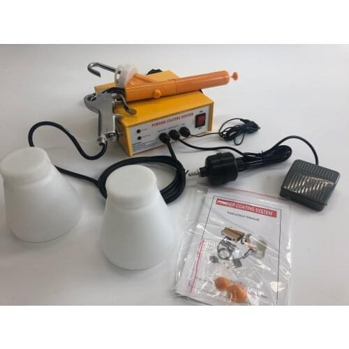 Metal workpiece spray machine Mini Powder Coating System Electrostatic spray gun 110V/220V Plastic spraying machine PC03-5