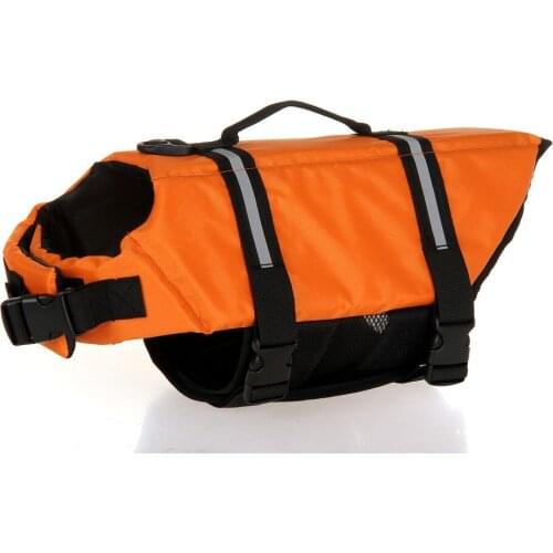 Multi-size Pet Aquatic Reflective Preserver Float Vest Dog Saver Life Jacket New