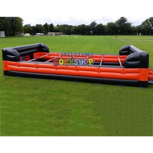 Human Foosball Sport Game Area Inflatable Manufacturer Ground Inflatable Water Soccer Field Inflatable Soap Football Field
