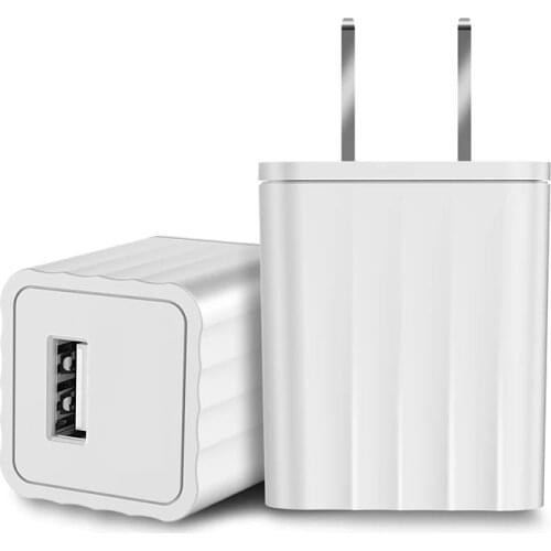 Double USB Wall Charger Fast Charging Adapter 5V 1A/2.1A Compatible for Smartphones Tablets JR Deals