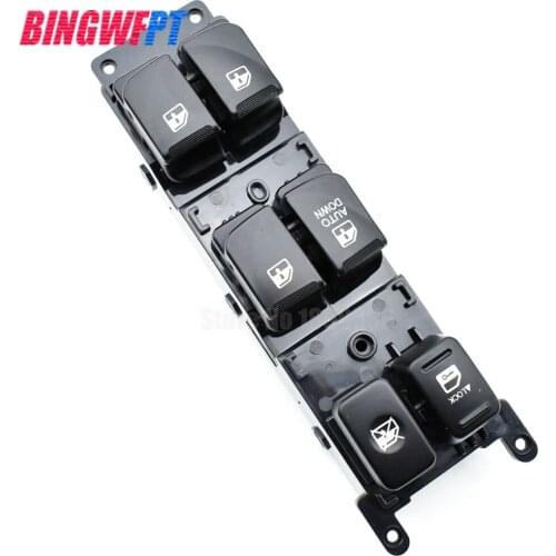 New Car Auto Power Window Main Switch Button LHD For HYUNDAI Accent 2007- 93570-1E110 935701E110