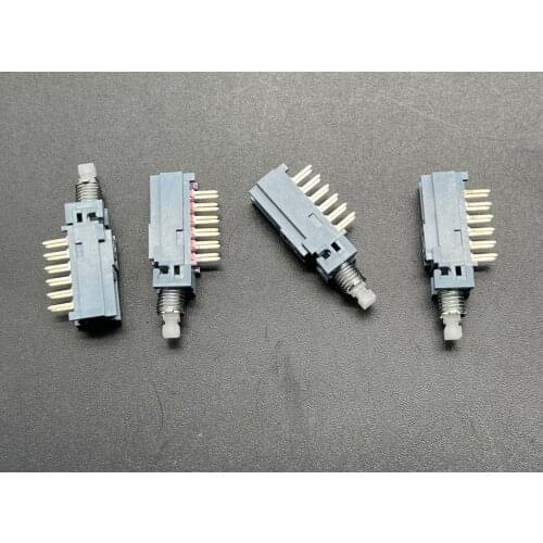 4pcs Original key switch MPN-S4-A self-locking 4 knife 12pin piano 4way button