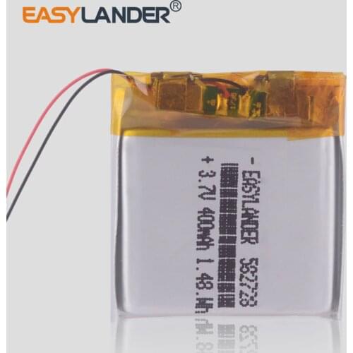 3.7V 400mAh Rechargeable li-Polymer Li-ion Battery For Q50 G700S K92 G36 Y3 Childrens smart watches mp3 582728 watch