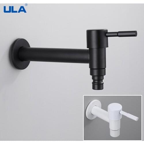 Washing machine 304 stainless steel faucet black white antifreeze explosion proof single cold water faucet for mop pool