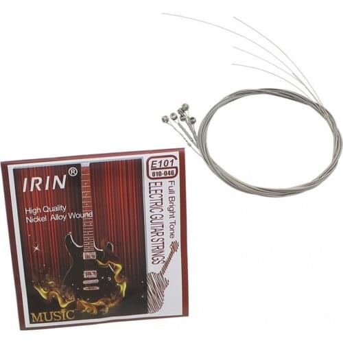 IRIN E101 Music Steel 0.010-0.046 Inch Strings for Electric Guitar Guitar Strings Set