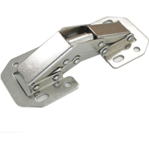 1 Pcs 8.2x3.1cm 90 Degree Easy Mount Concealed Kitchen Cabinet Cupboard Sprung Door Hinges Furniture Hardware Kitchen Cabinet