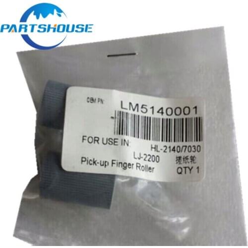 10Sets New Pick up roller tire LM5140001 for Brother HL2130 2140 2150 2170 2240 2250 DCP7030 7340 7040 7060 7065 7055 7205 7250