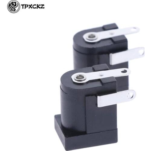 20pcs/set DC-005 PCB Mount Female DC Power Jack Plug Socket 5.5 x 2.1/2.5 mm