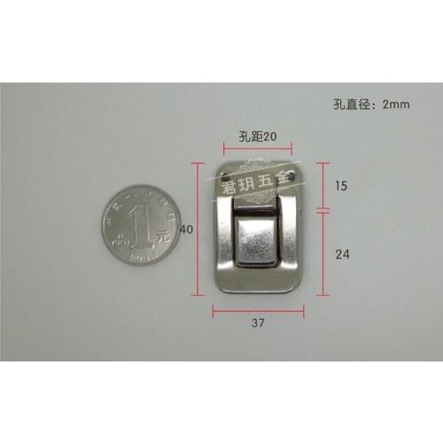 27 * 40mm Pacific silver metal buckle Jewelry box box hasp Antique gift box hasp Wholesale