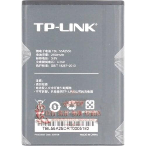 3.8V Original size Battery 2550mAh TBL-55A2550 battery For TP-LINK M7350 TL-TR961 2500L wifi Battery+TOOLS