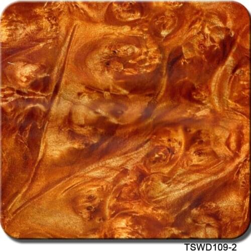 CSMD 109-2 1m*10m Water Transfer Printing Film Hydrographic Film Wood Model Design Water Dipping Film For Car