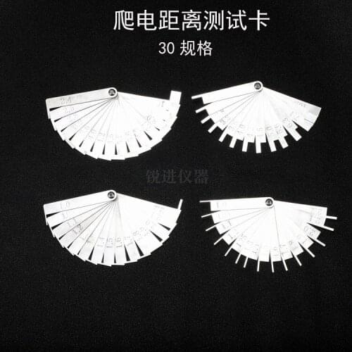 Creepage distance test card GB/T16935.1 electrical safety clearance IEC60664-1 electrical safety regulations