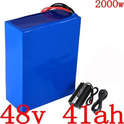 48V 40AH Lithium Battery 48V 1000W 1500W 2000W Electric Bike Battery 48V 40AH 35AH 30AH 25AH 20AH Ebike Battery Pack+5A Charger