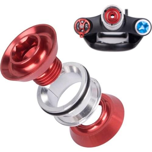 MTB Bicycle Carbon Fiber Front Fork Hanging Heart Bicycle Headset Expansion Lock Core Screw Lightweight