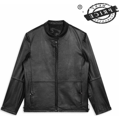 Leather 100% Real Jacket Men Winter Clothes 2021 Motorcycle Natural Cow Leather Coat Male Genuine Leather Jackets 112021G