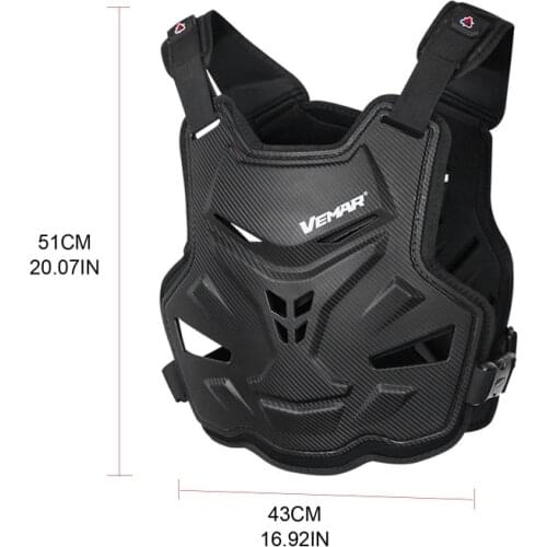 2021 New Adult Motorcycle Dirt Bike Body Armor Protective Gear Chest Back Protector Vest
