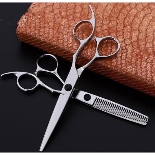 Hair Scissors Hair Cutting Scissors Hairdressing Shears VG10 Stainless Steel Japan Professional High Quality 6.0 Inch Teeth Size