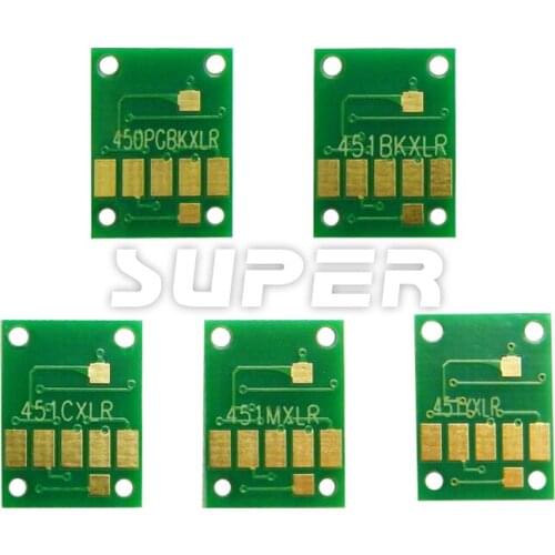 PGI-650 CLI-651 ARC chips for canon PIXMA ip7260 MG5460 on high quality