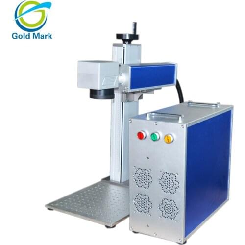 Portable 20W 30W gold and silver laser engraving machine fiber laser marking machine for jewelry ring engraver for sale