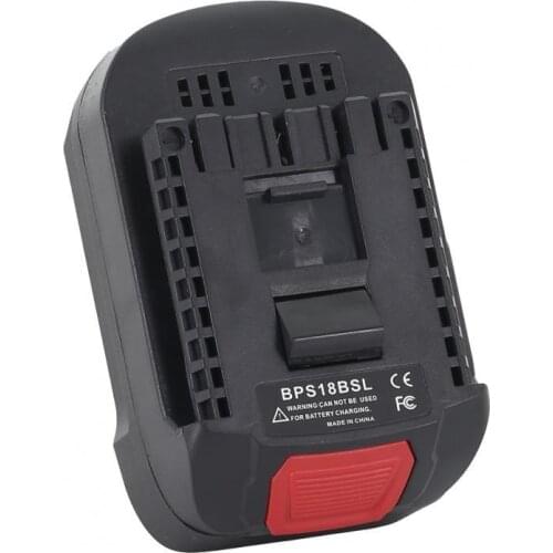 BPS18BSL Battery Converter Fireproof ABS 20V to 18V Battery Charger Battery Adapter Connector for Black Decker/Stanley/Porter