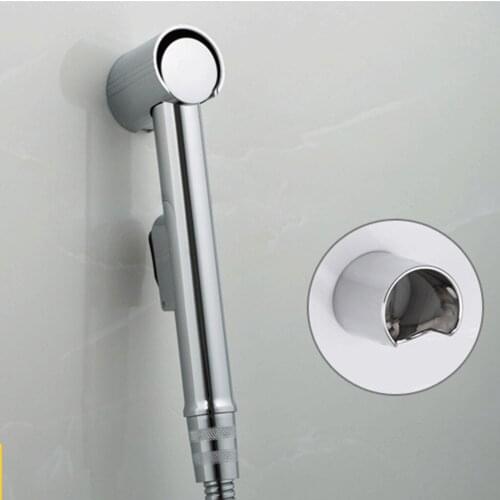 Toilet Bidet Sprayer with Wall Bracket Wall Mounted Shattaf Spray Head for Baby Clothes Diaper Bathroom Household Cleaning