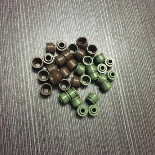 SNXSMO 16Pcs Motorcycle Spiracle Valve Stem Oil Seal For Suzuki GSX-R400 GSXR400 RF400 78A GSF400 Bandit 79A Hyosung GT250