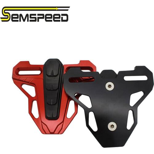 SEMSPEED Modified Motor Protection Scooter Decorative Brake Pump Cover Front Disc Brake Pump Cover Guard Motorcycles Accessories