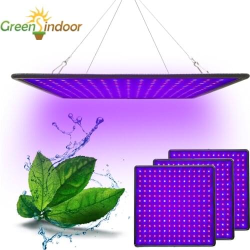 225 LEDs Grow Light Ultrathin Panel Hydroponics Indoor Plant Veg Flower Lamp for Growing Room Tent Lamp For Plants Fitolampy Led