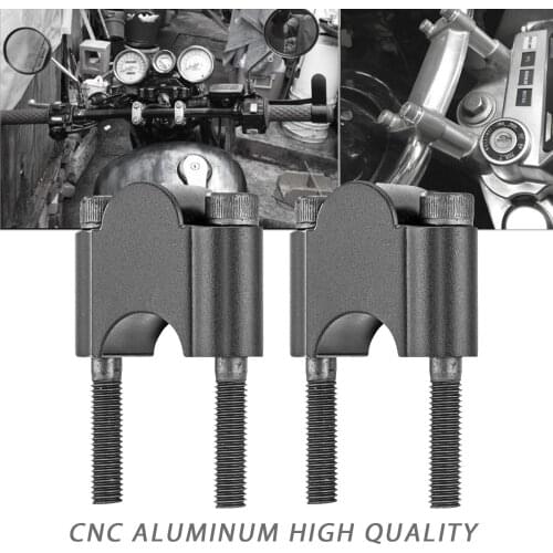 Motorcycle Handlebar Riser Bar Mount Handle Clamp Universal 7/8 " 30mm Bar Clamps For Honda For BMW R1200gs For YAMAHA MT07 MT09