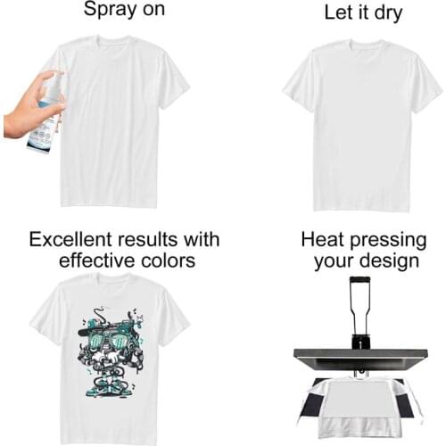 649D 30ml/100ml Quick Dry Fixed Spray Sublimation Protective Coating Spray Liquid