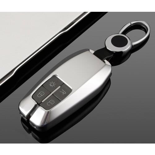 Aluminum Alloy Car Key Case Cover For Ferrari ST90 812 F8 458 488 Key Chain Ring Auto Accessories