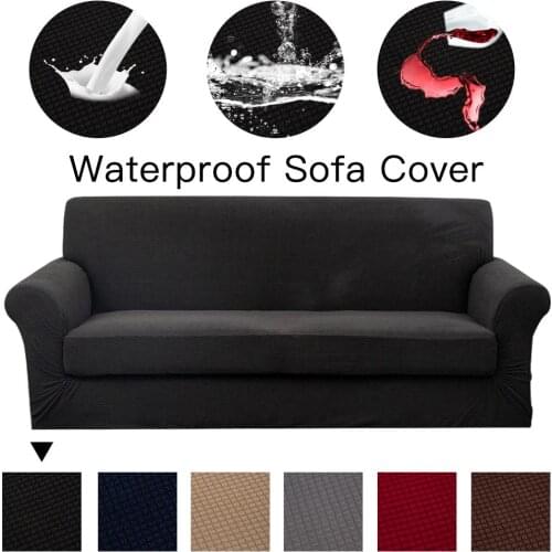 Premium Waterproof Elastic Sofa Cover Cotton All-inclusive Stretch Slipcover Couch Cover Sofa Towel Sofa Cover For Living Room