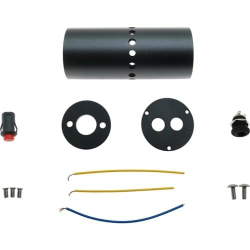 Black Aluminum Shell for 775 Motor DIY Mini Drill DIY Handmade Tools Electric Grinder Manual Small Electric Drill Shell